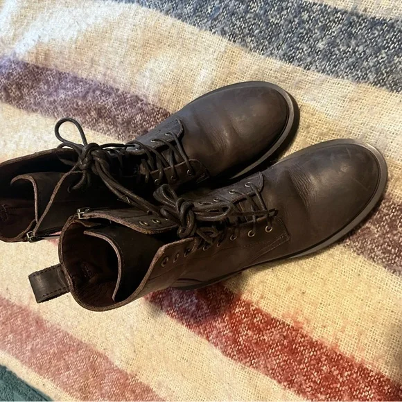 Thursday Boot Company Dark Brown Combat Boots - Picture 8 of 8